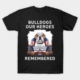 Bulldogs Our Heroes Remembered T-Shirt